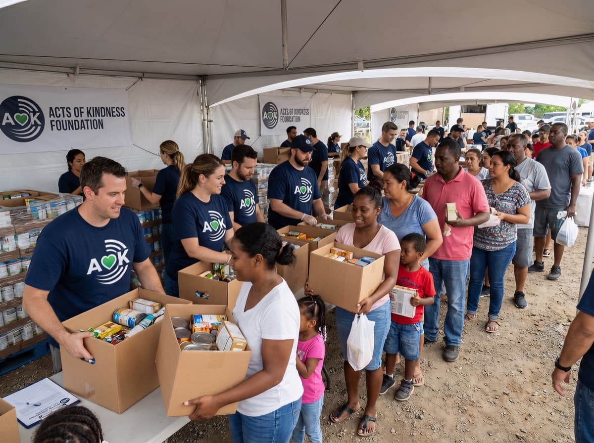 Emergency relief — delivered with care, documented for trust.